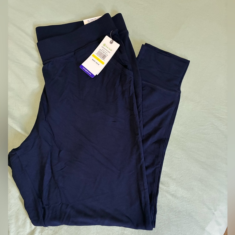 GAIAM Midnight Blue Yoga Leggings